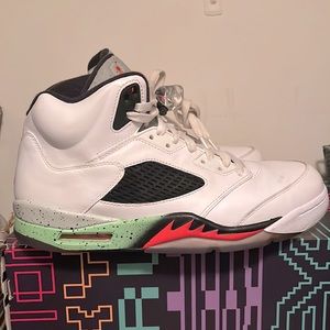 Jordan 5 Retro Poison Green Vintage -10.5